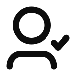 User Check SVG Icon